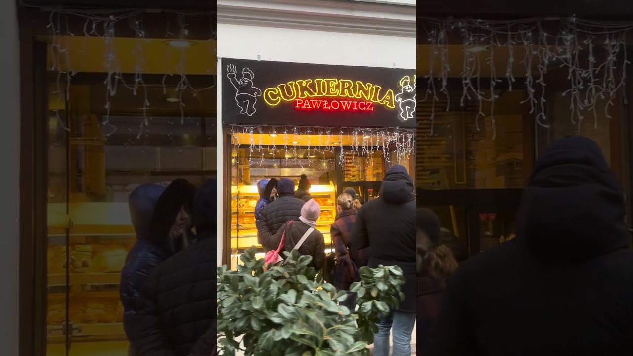 Cukiernia Pawłowicz ulica Chmielna #warszawa #bakery #sweet #poland #warsaw #donuts #europe #video