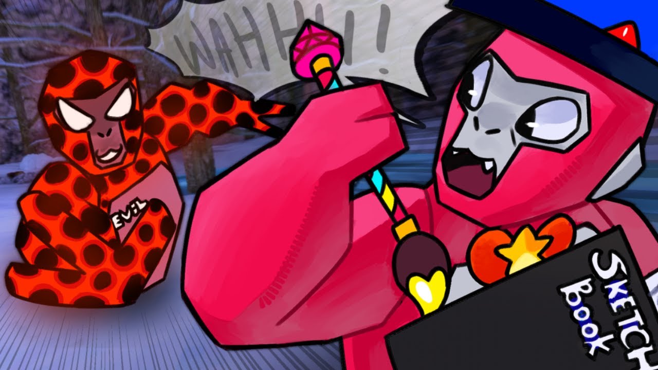 Drawing Monkes That TAG Me in GORILLA TAG