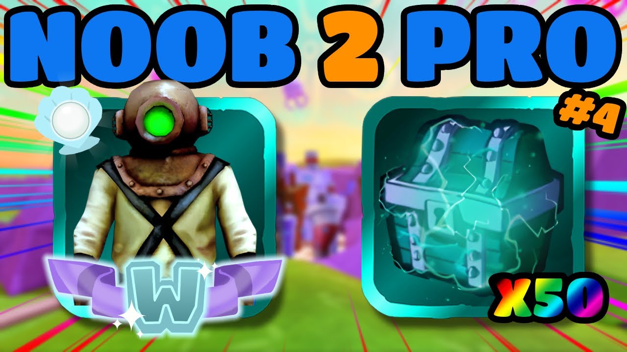 WE GOT 50 EXOTIC CHESTS AS A NOOB (Ep. 4)