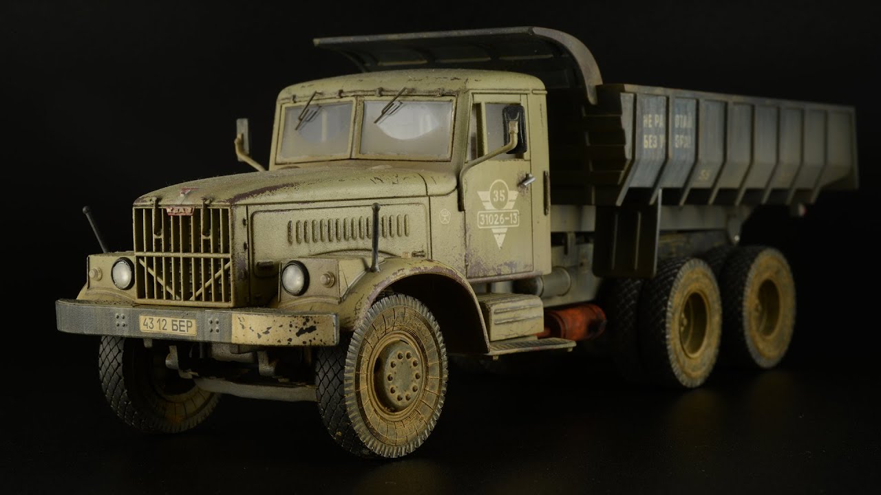 КрАЗ-256Б1 &bull; AVD &bull; Автомобиль в деталях &bull; 1:43