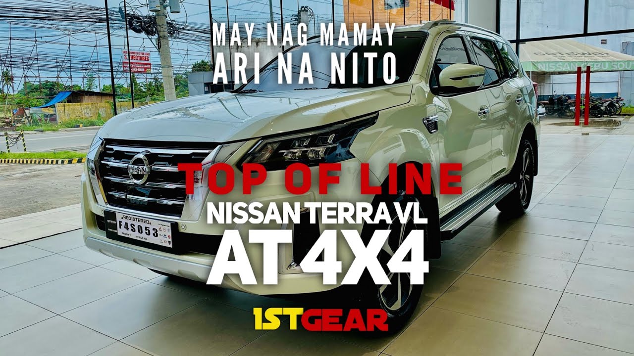 Delivery of the top of the line Nissan Terra VL AT 4X4 Aspen Pearl White