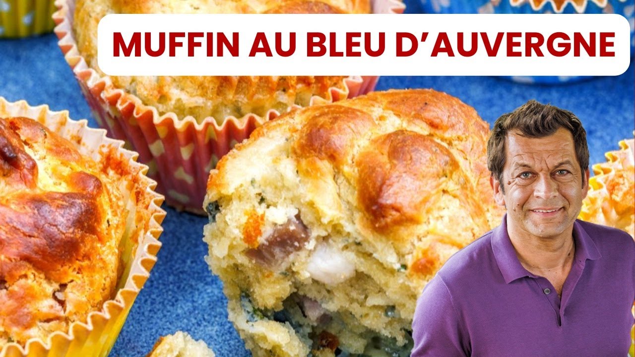 MUFFIN AU BLEU D'AUVERGNE de Laurent Mariotte
