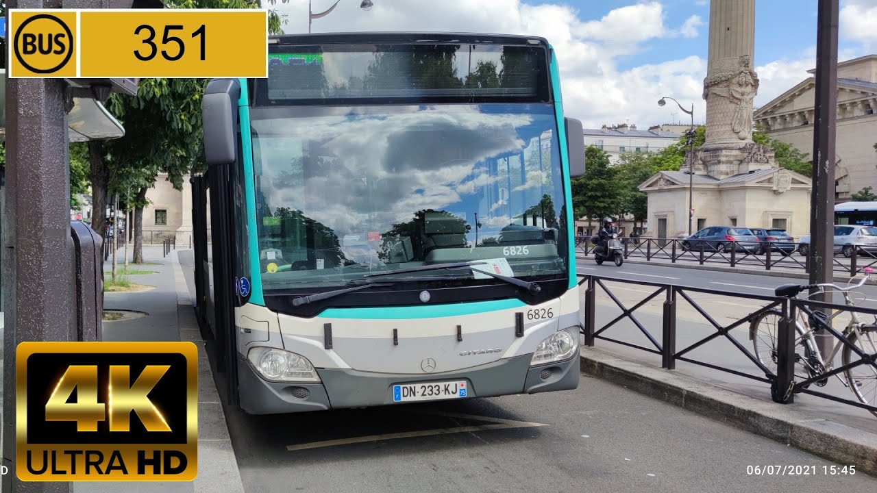 Bus 351 - Roissypôle - Nation