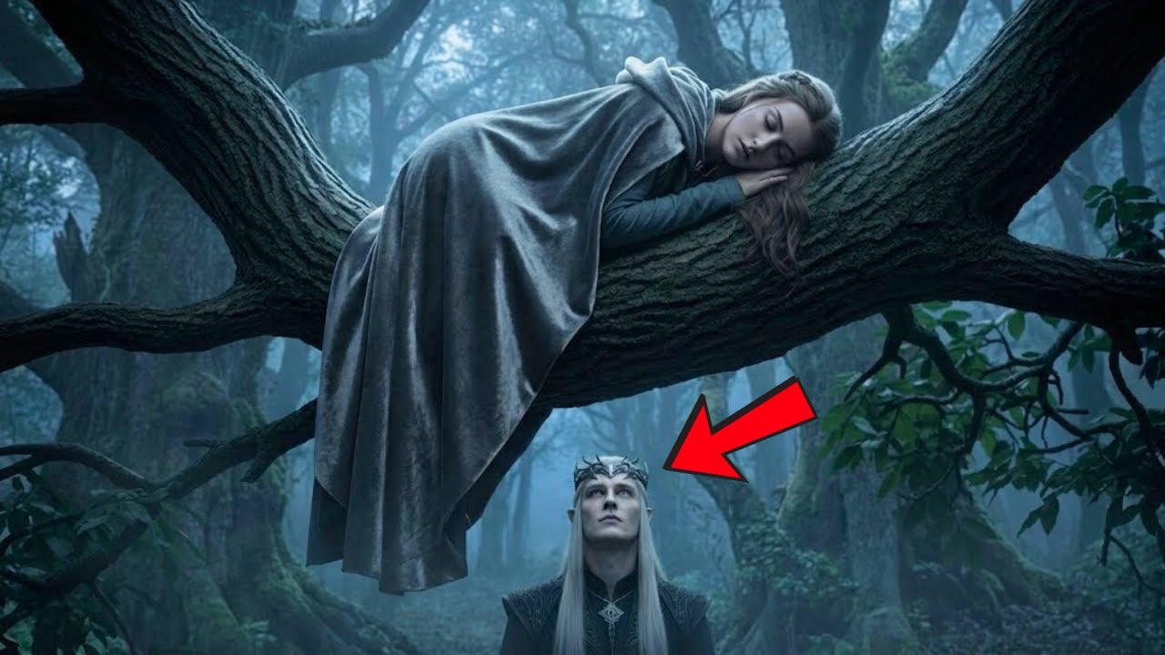 Dormiu em Silêncio Sob as Árvores — Sem Saber Que o Rei Élfico Observou a Noite Toda