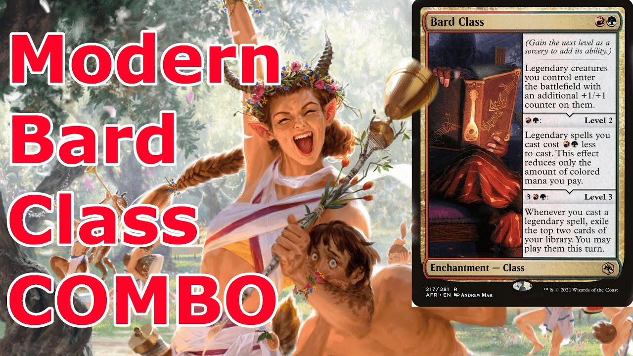 MODERN BARD CLASS COMBO!