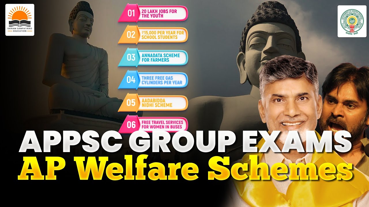 AP Welfare Schemes ( One Shot ) | APPSC Group Exams | By Venkat Sir |
