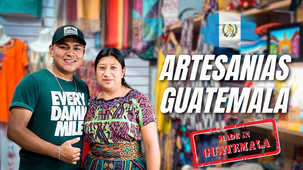 😱Mercado de Artesanias en Antigua Guatemala/¿Como se hace el Jade?👀🤩 / @JoshAlonzo