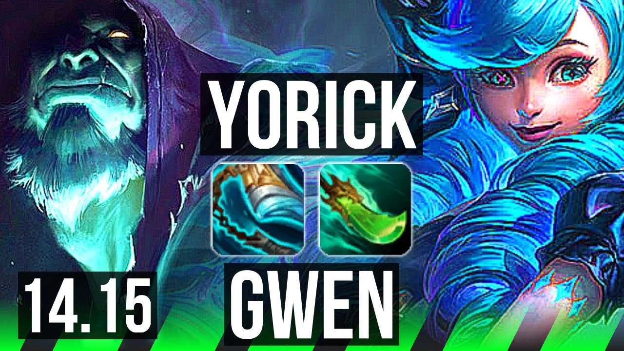 YORICK vs GWEN (JGL) | Rank 7 Yorick, 1000+ games, 6/3/10 | EUNE Master | 14.15
