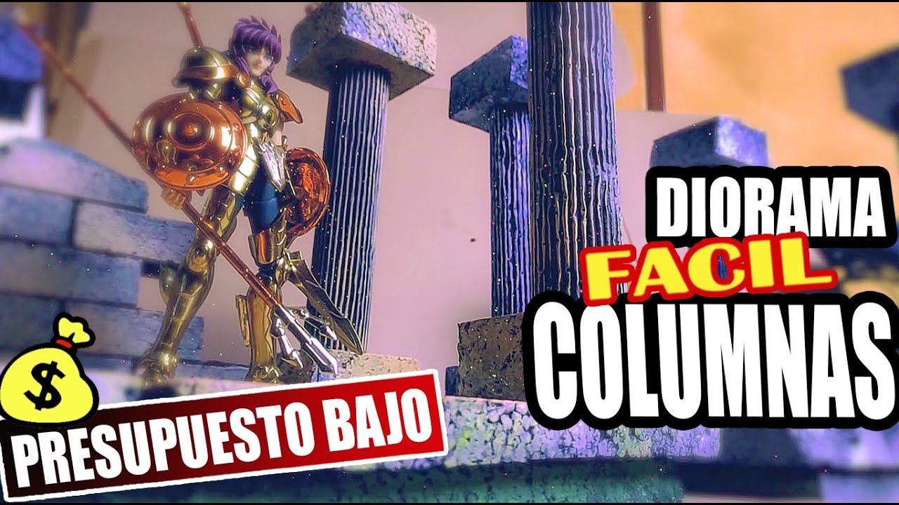 Tutorial paso a paso: Crea tu propio diorama para tus Myth Cloth Ex