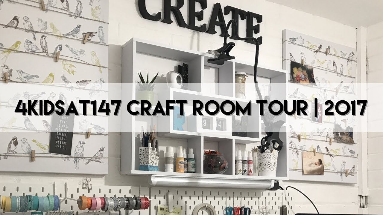 4kidsat147 Craft Room Tour 2017
