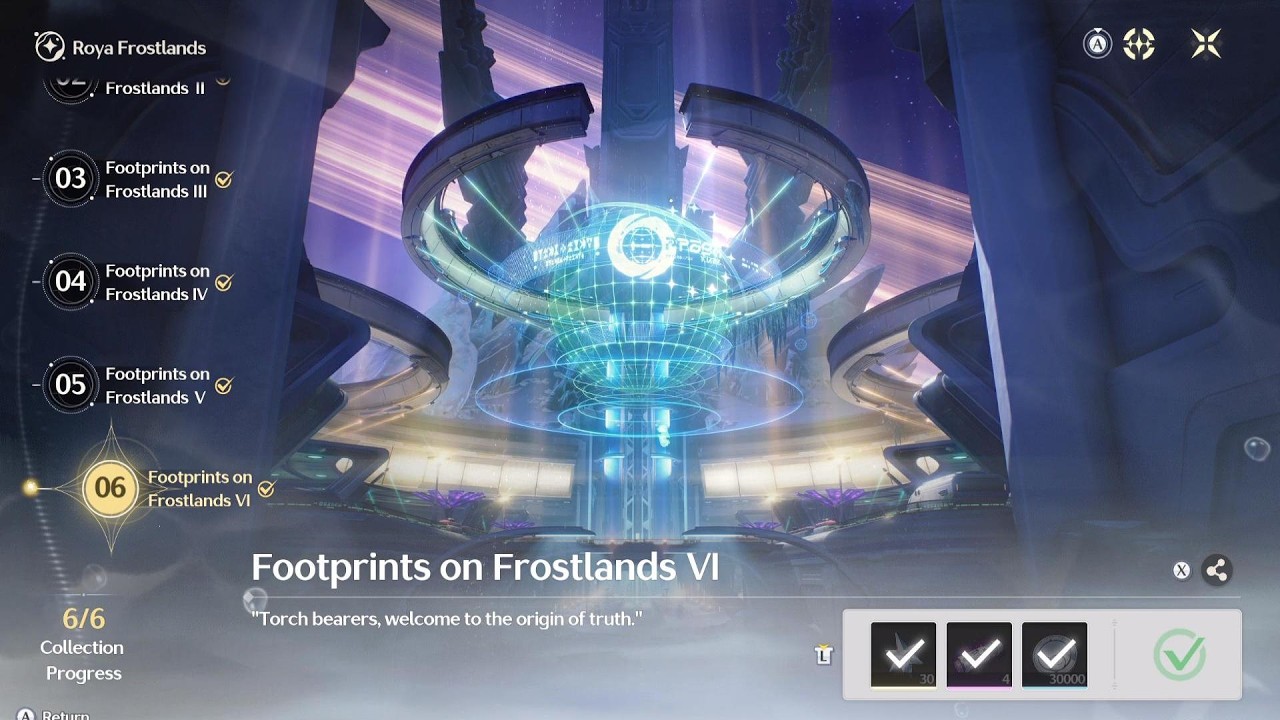 Wuthering Waves Footprints on Frostlands Complete