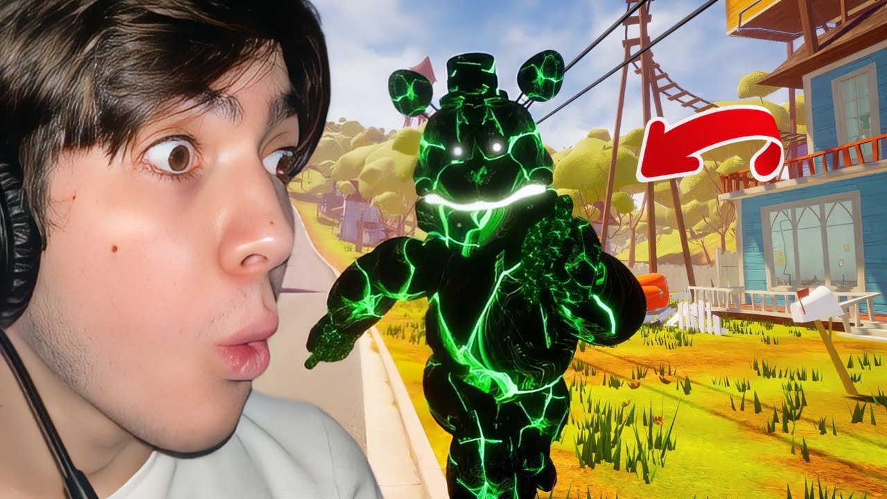 YA KAZANACAĞIM YA KAYBEDECEĞİM!🥶| Hello Neighbor Fredbear Halloween Mod Bölüm 2