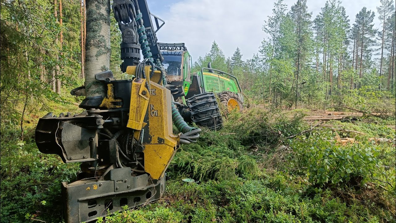 avohakkuu kuvio.john deere 1270g H425