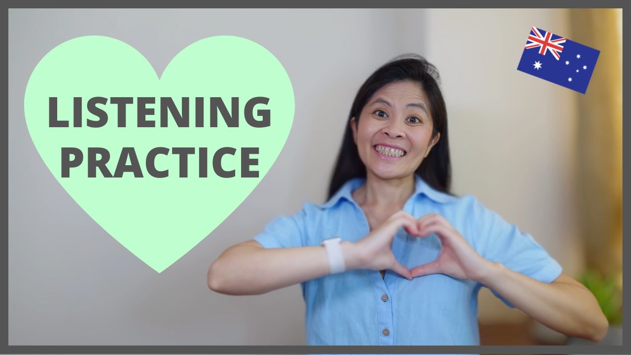 💖 - Australian Accent Listening Practice (Upper Intermediate - Advanced English)