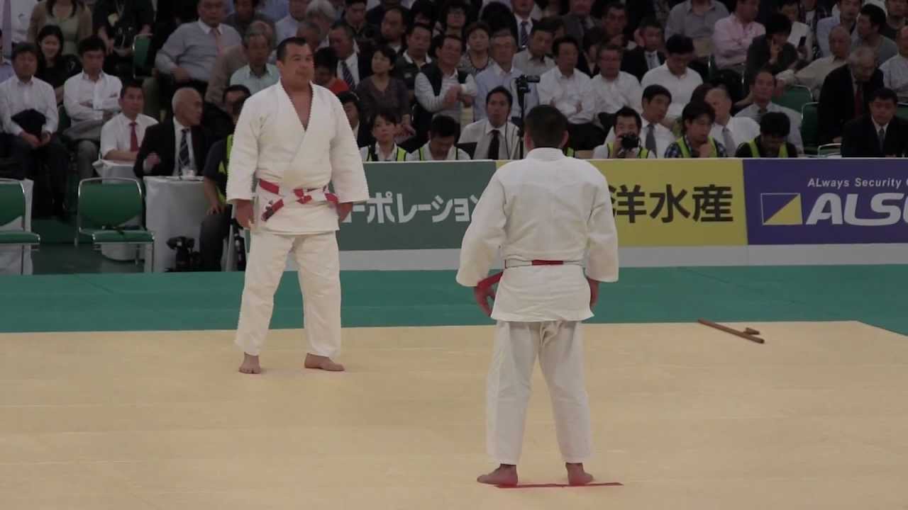 濱名智男 + 山崎正義　講道館護身術 2012 全日本柔道選手権大会