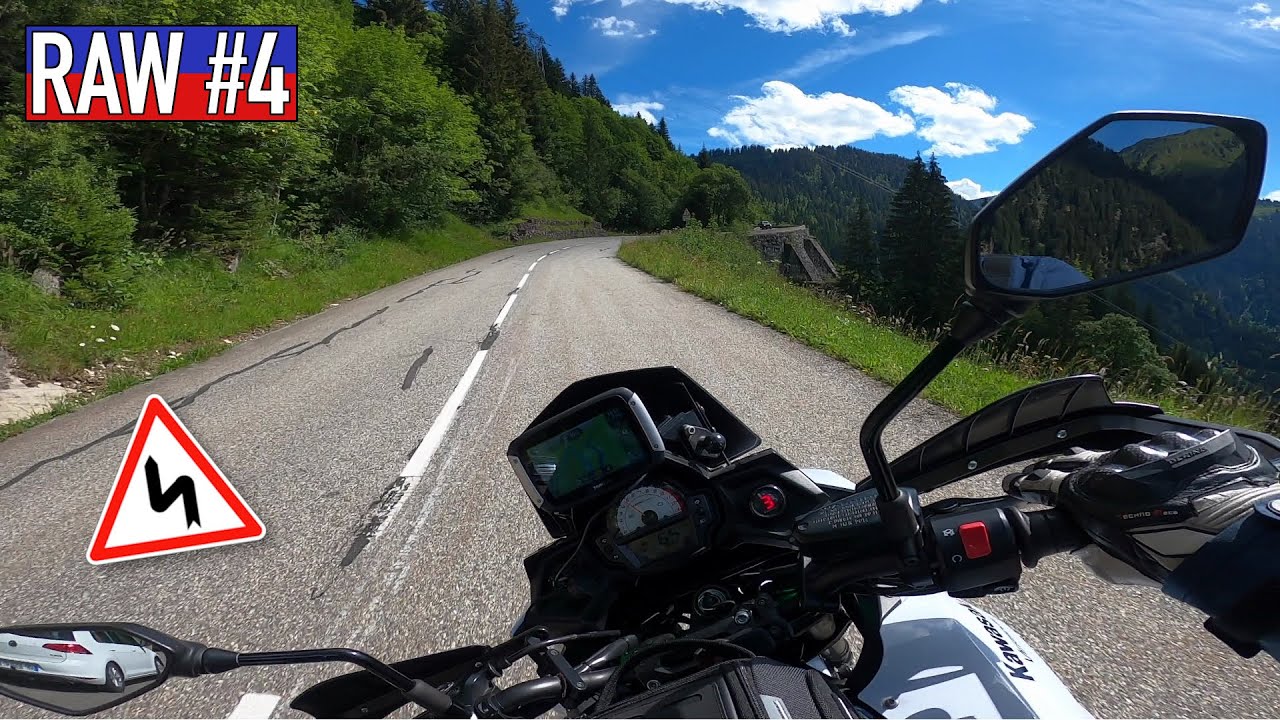 Raw Onboard #4 - Versys 650 (Montée vers le lac de Roselend)
