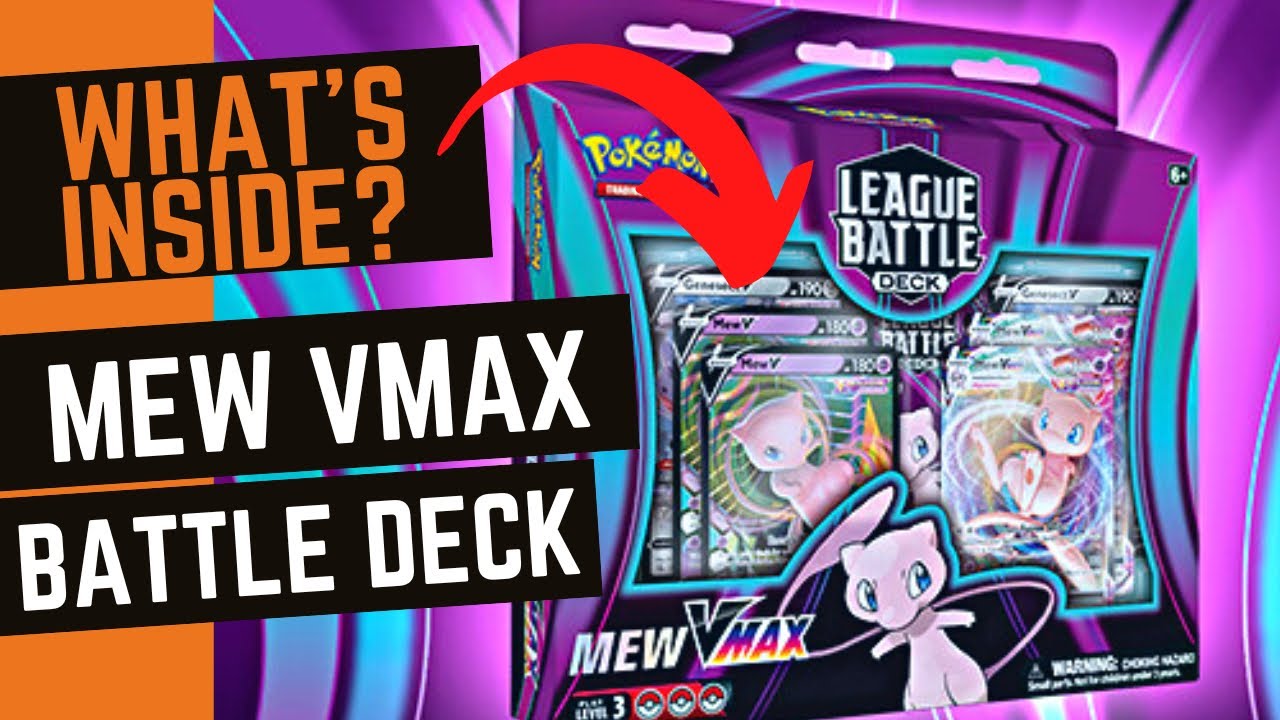 Mew VMAX Battle Deck Opening and Review!