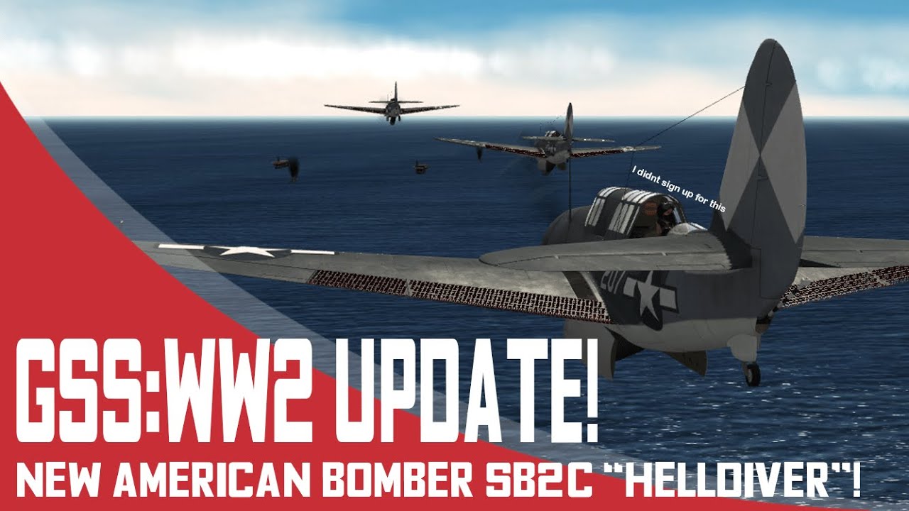 Gunship Sequel WW2 | SB2C Helldiver out of nowhere?!