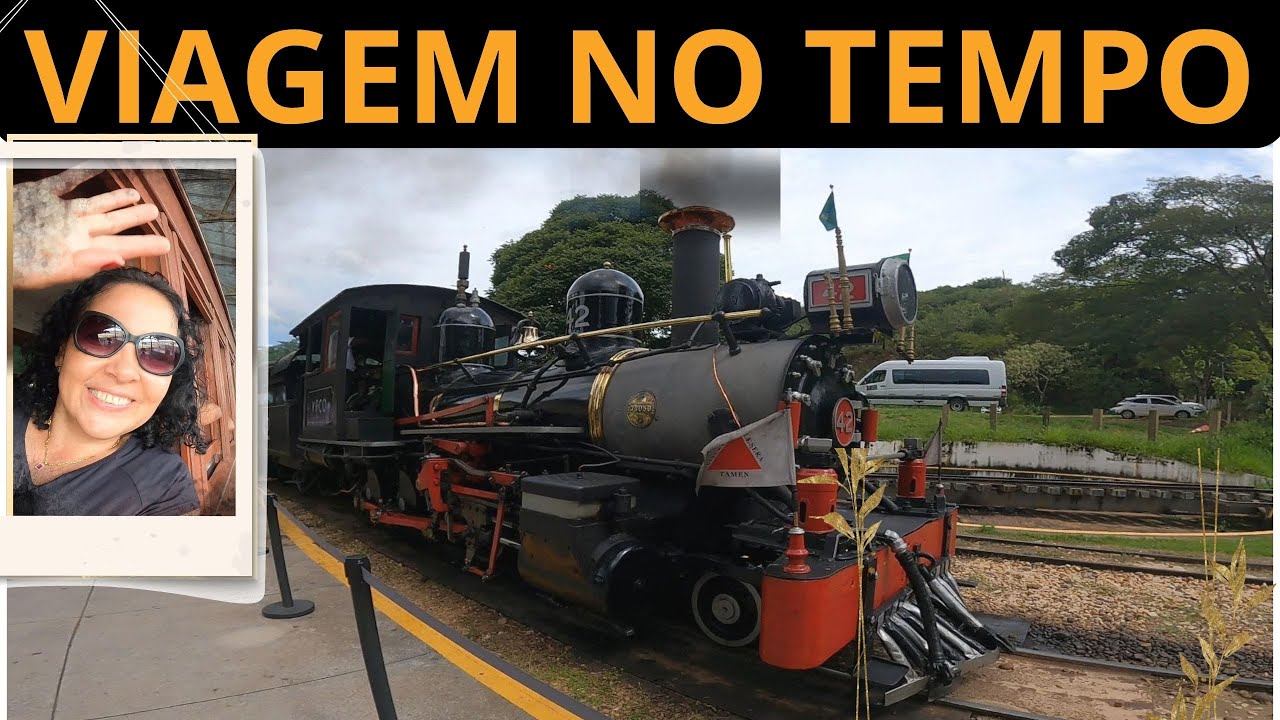 📍VIAJEI na LOCOMOTIVA Maria FUMAÇA!  TEMP. 10. Ep. 3