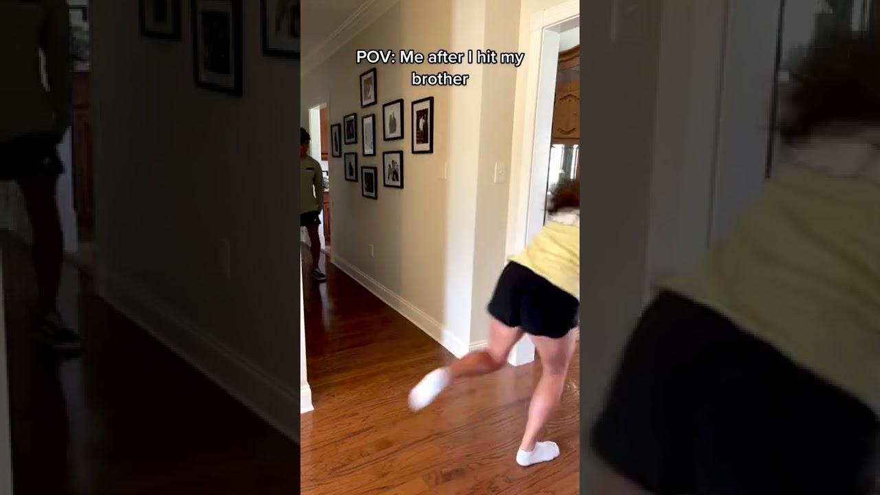 POV: YOU JUST HIT YOUR BROTHER #shorts