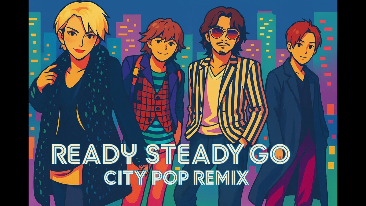 READY STEADY GO / L'Arc〜en〜Ciel (Cover) - CITY POP REMIX ver. | FakeMusic Japan