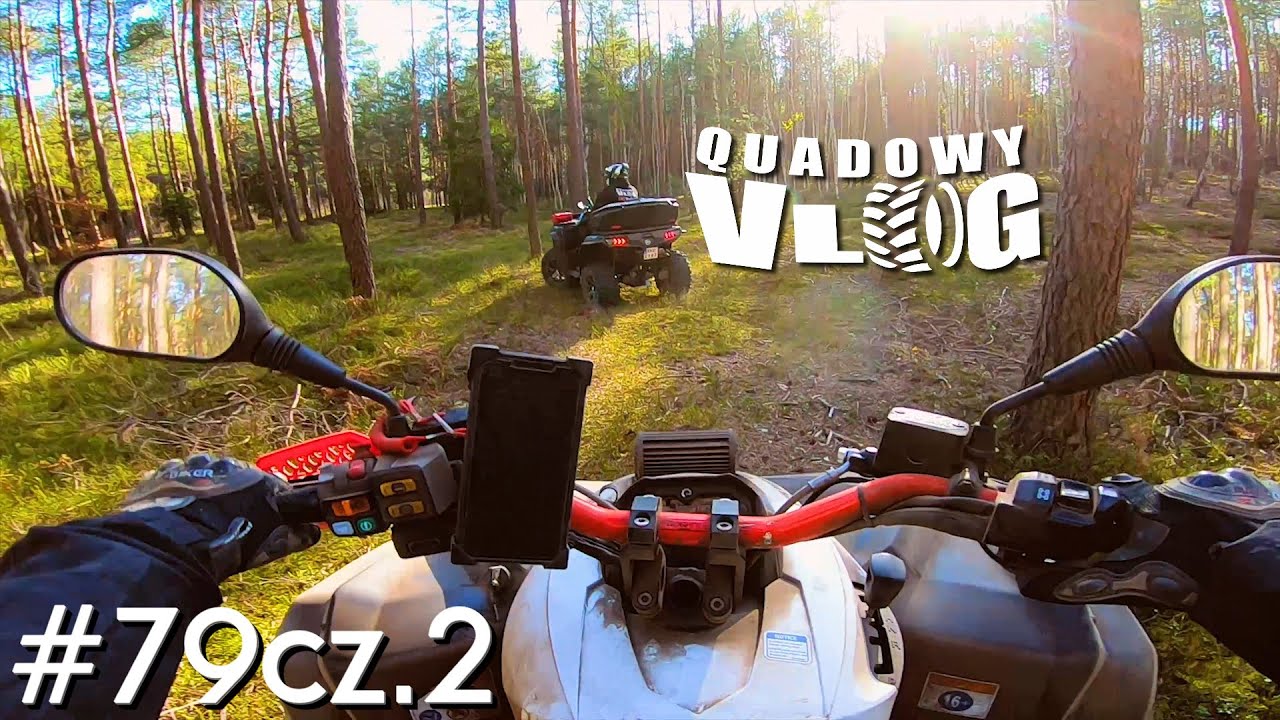 #79 cz.2 - Error w głowie, Pani sprzedaje watę cukrową w lesie 😆 Cf Moto 1000 i Canam Renegade 570