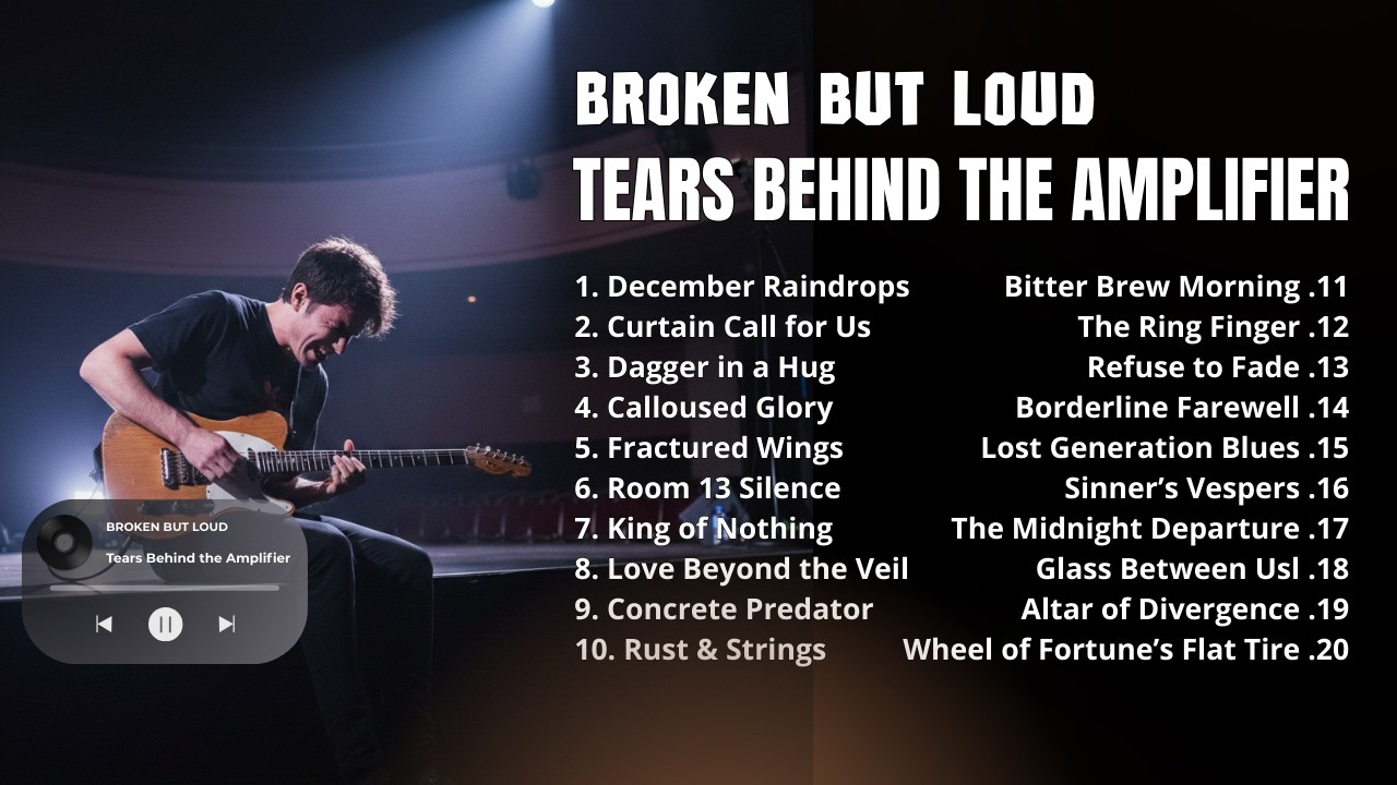 EMOTIONAL ROCK MUSIK – BROKEN BUT LOUD – Tears Behind the Amplifier