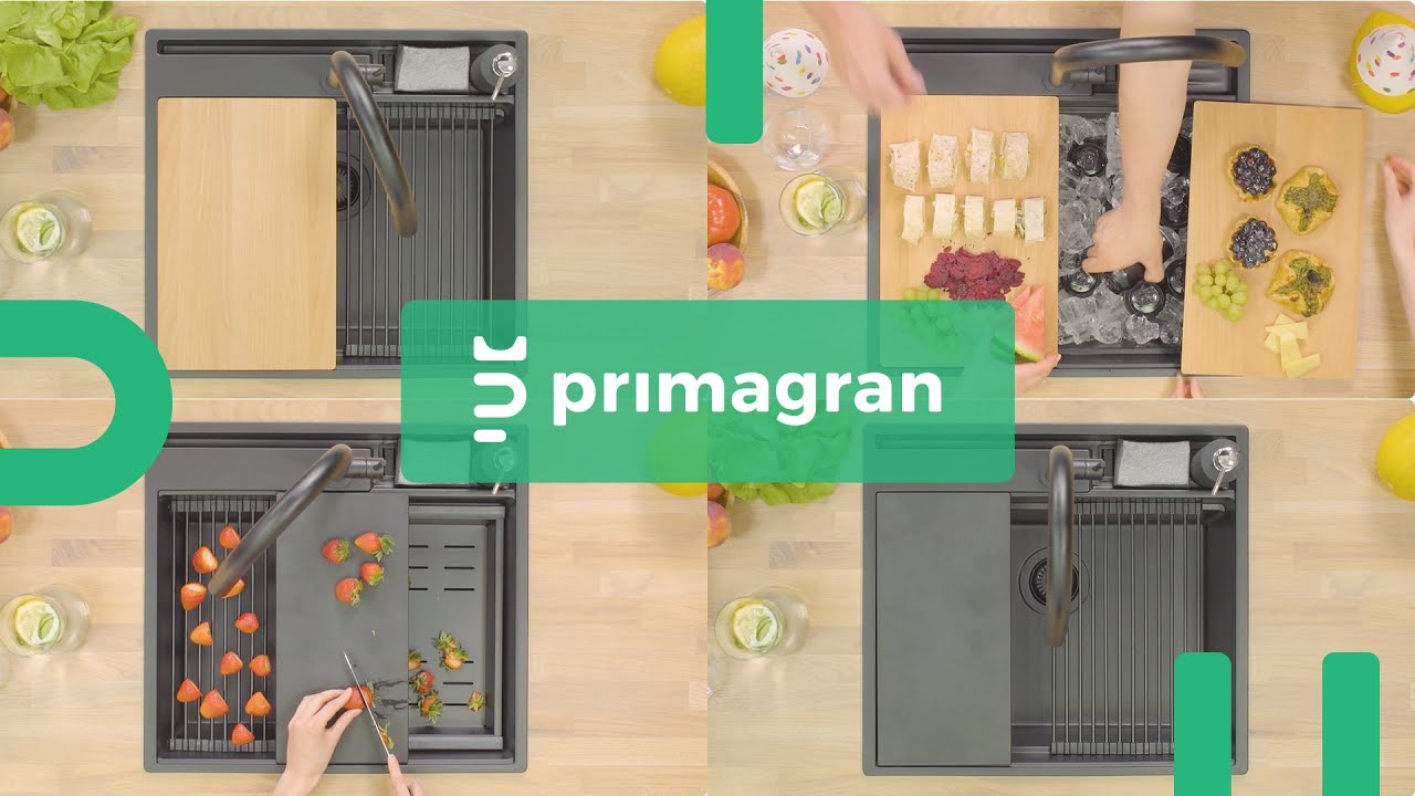 K&uuml;chensp&uuml;le aus Granit Primagran DE