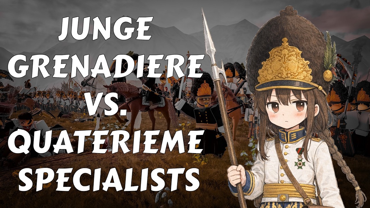 Roblox Napoleonic Wars ∣ Königliche Ungarn ∣ Junge Grenadiere vs. Quatrieme Specialists