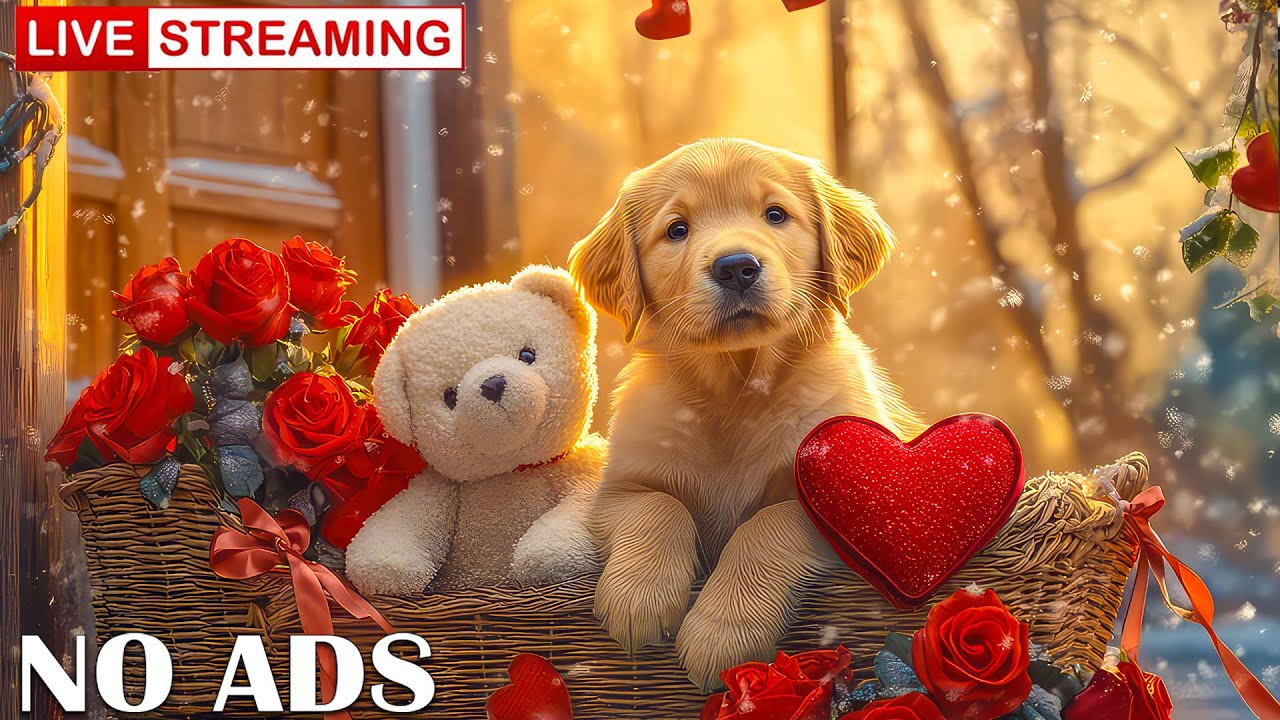 Dog TV: Anti-Anxiety Music to Relax Dogs from Loud Noises - Protecting Dogs in the winter