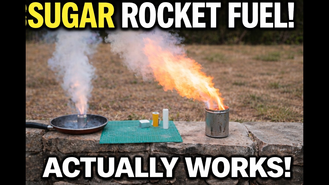 How to make Sugar Rocket Fuel (Potassium Nitrate R Candy)
