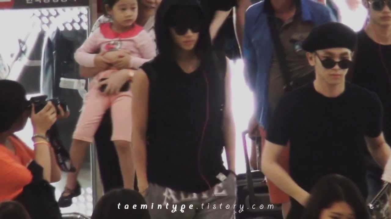 130901 김포공항 출국 태민 [DO NOT REUPLOAD AND EDIT.]