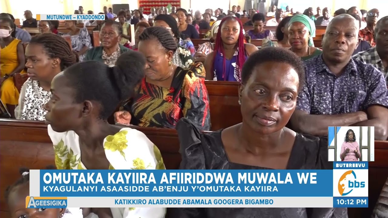 Omutaka Kayiira Afiiriddwa Muwala we, Kyagulanyi Amusaasidde wamu n'Abenju ye