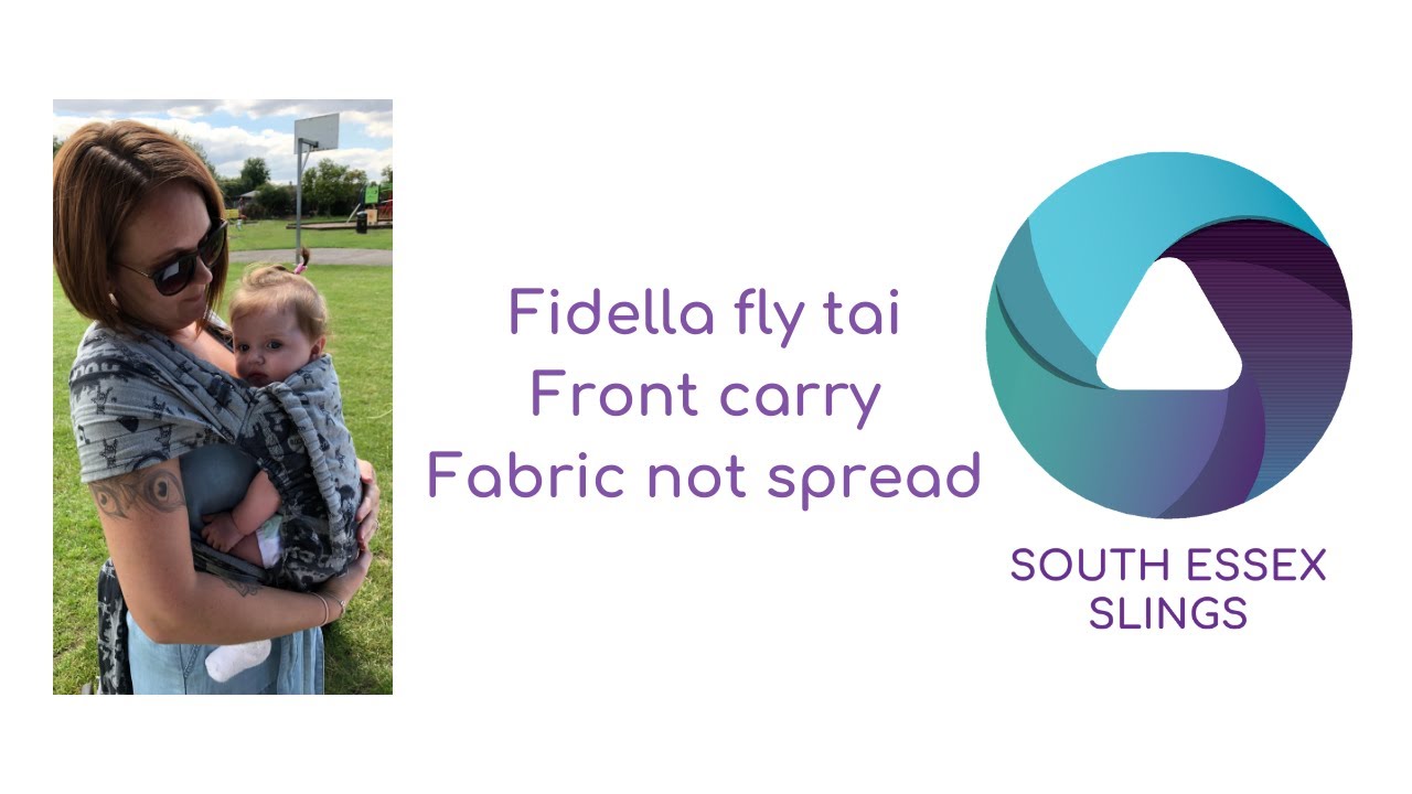 Fidella Flytai front carry straps not spread.