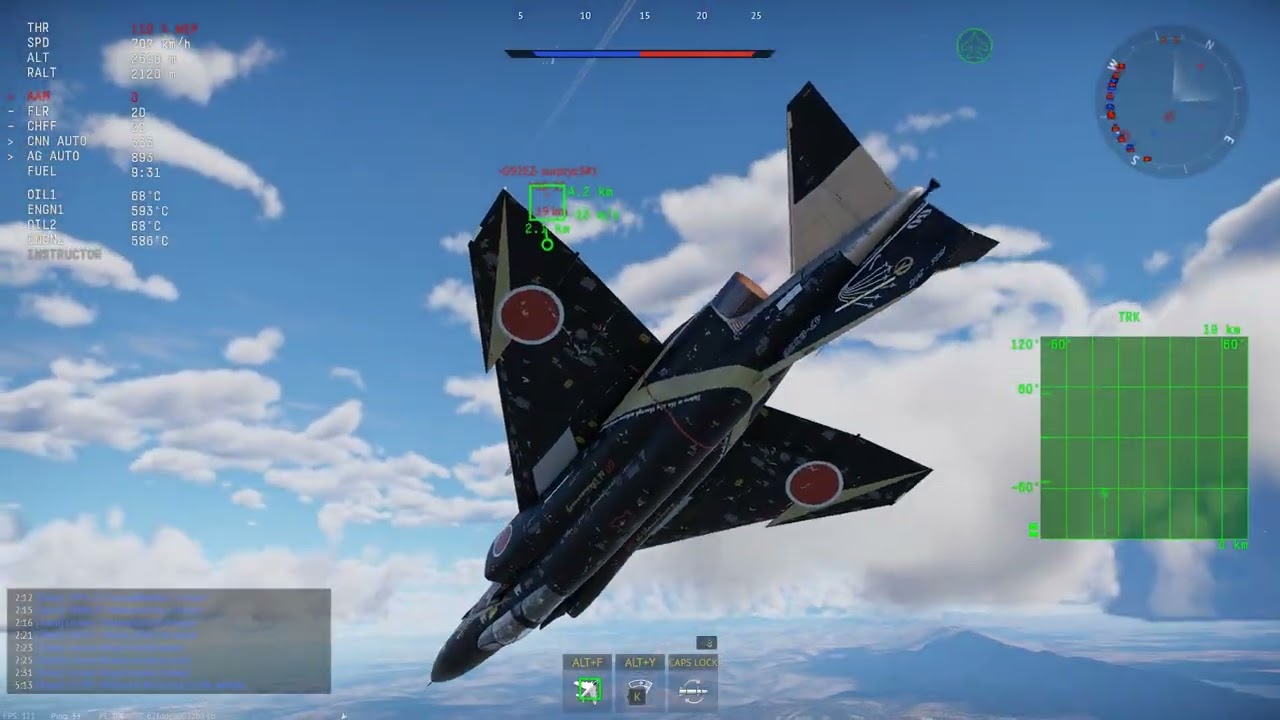 War Thunder - F-4EJ ADTW ace