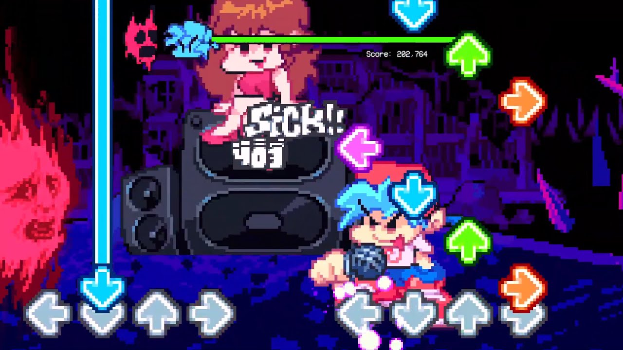 Thorns Erect - Nightmare FC - Gold P Rank (255,124) - Friday Night Funkin'