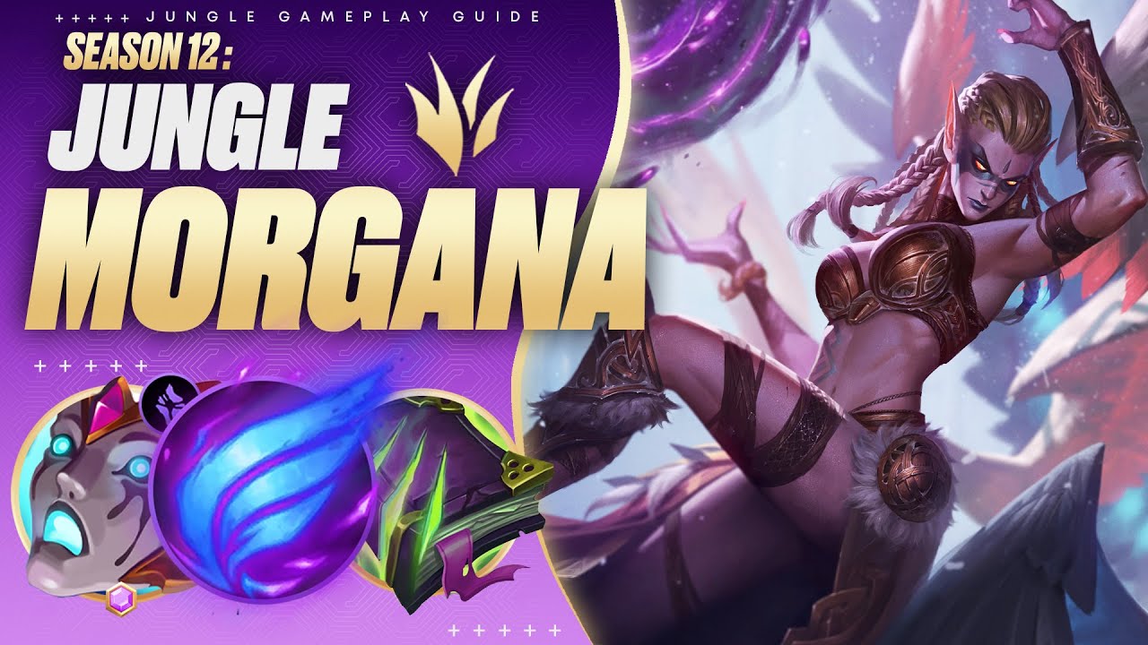 MORGANA JUNGLE Is Still Strong! How To Path And Carry! | Season 12 Challenger Jungle Guide