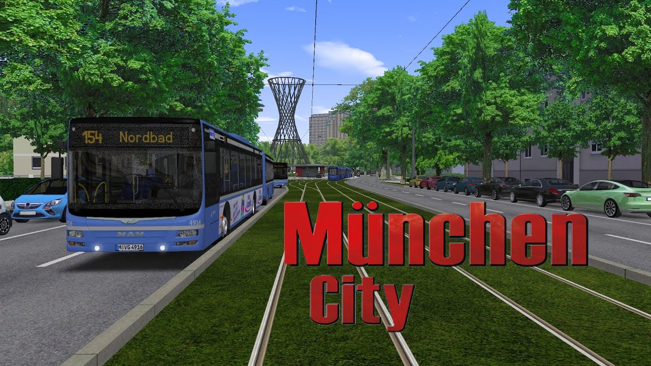 Let's Play Omsi 2 [#30]: Seltsame Geschehnisse auf der 154 in München... | Omsi 2 Challenge [#2]