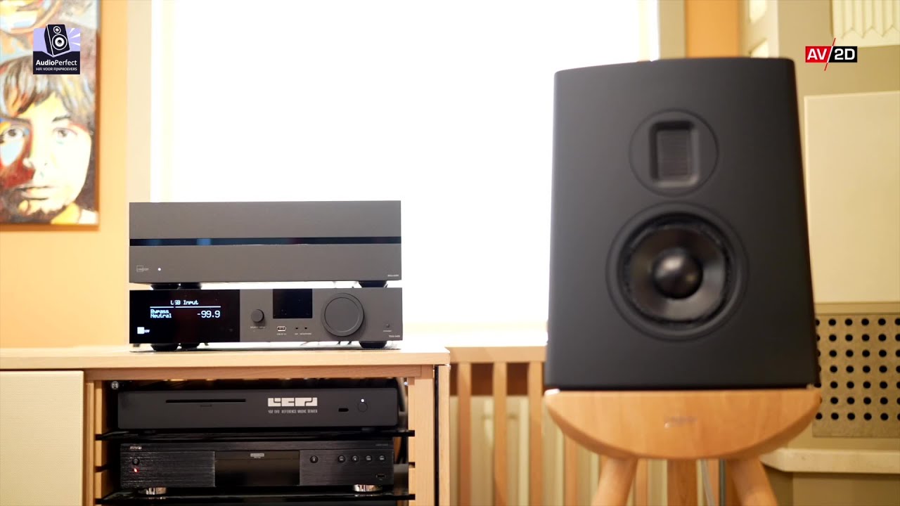 Stereo demonamiddag met de Lyngdorf Cue-100 luidsprekers bij AudioPerfect in Oostkamp