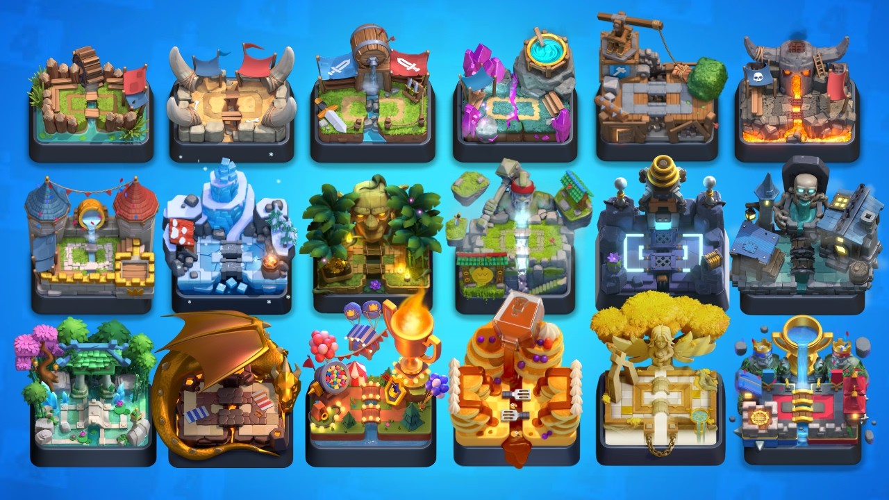 ЛУЧШАЯ КОЛОДА ДЛЯ КАЖДОЙ АРЕНЫ В Clash Royale (НОВАЯ МЕТА)
