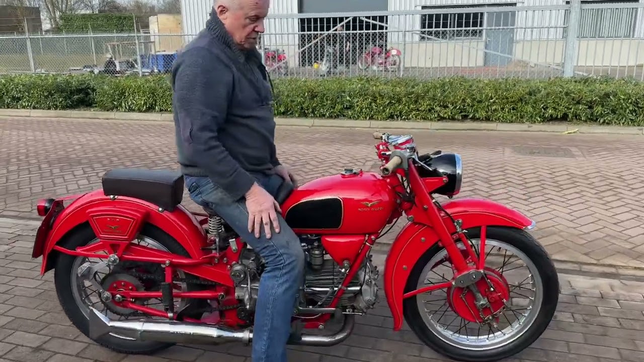 Moto Guzzi Falcone Sport 500, 1952. For Sale