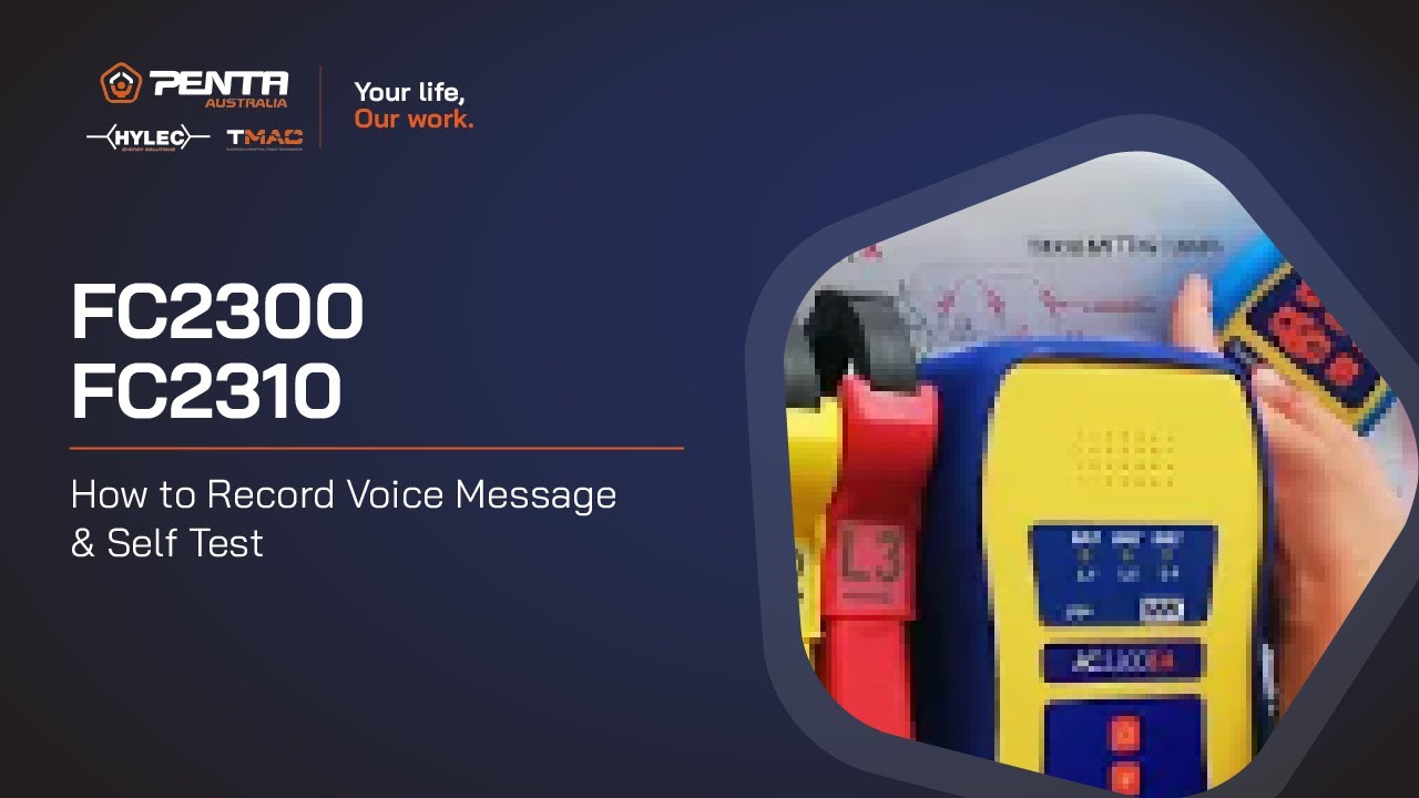 ⚡Fameca FC2310 - How to Record Voice Message & Self Test