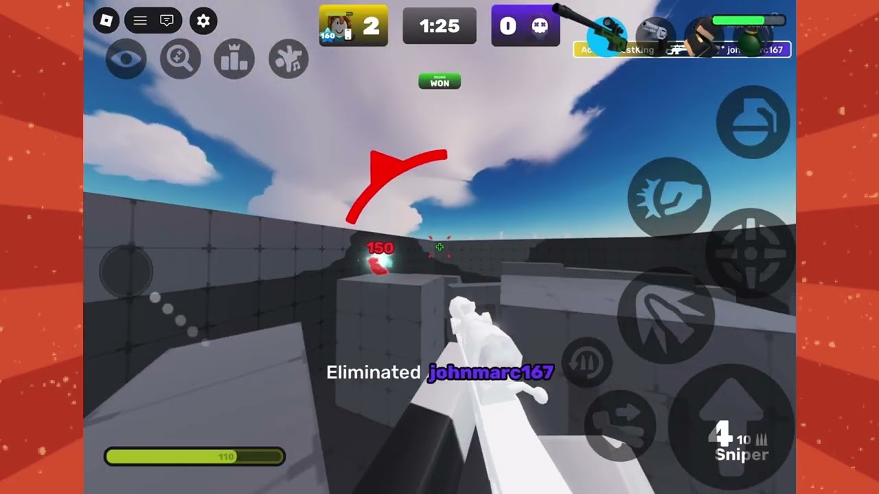 Getting Gold Wrap On Sniper (RIVALS)