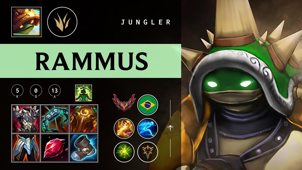 Rammus Jungle vs Kindred - BR Grandmaster Patch 26.05
