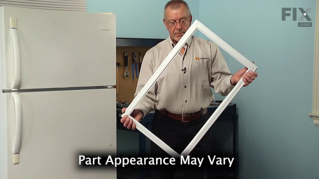 Frigidaire Refrigerator Repair – How to replace the Freezer Door Gasket