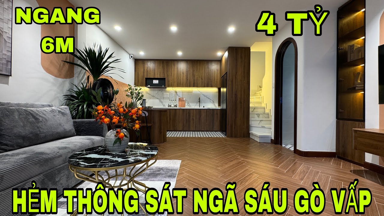 Bán nhà gò vấp (2260) trục đường quang trung hẻm thông gần bên trung tâm bình thạnh phú nhuận hơn 4