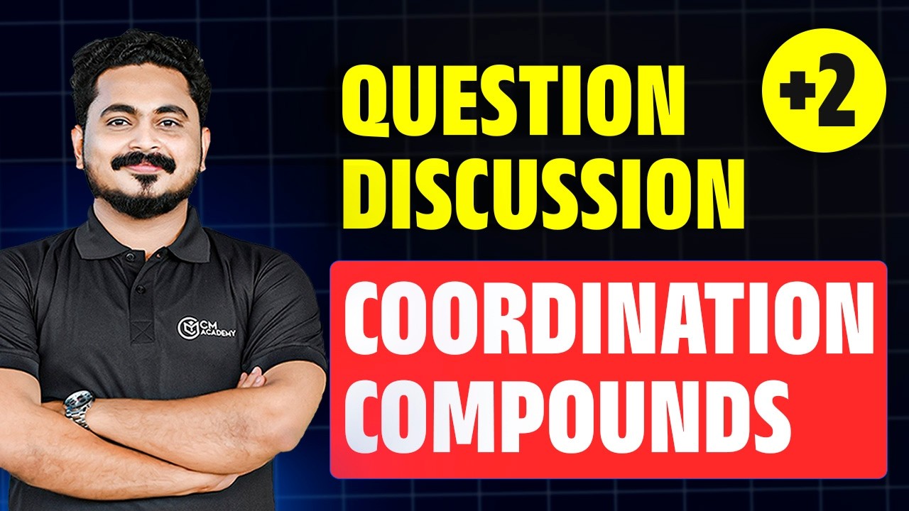 COORDINATION COMPOUNDS | CHEMISTRY | QUESTION DISCUSSION | CM ACADEMY