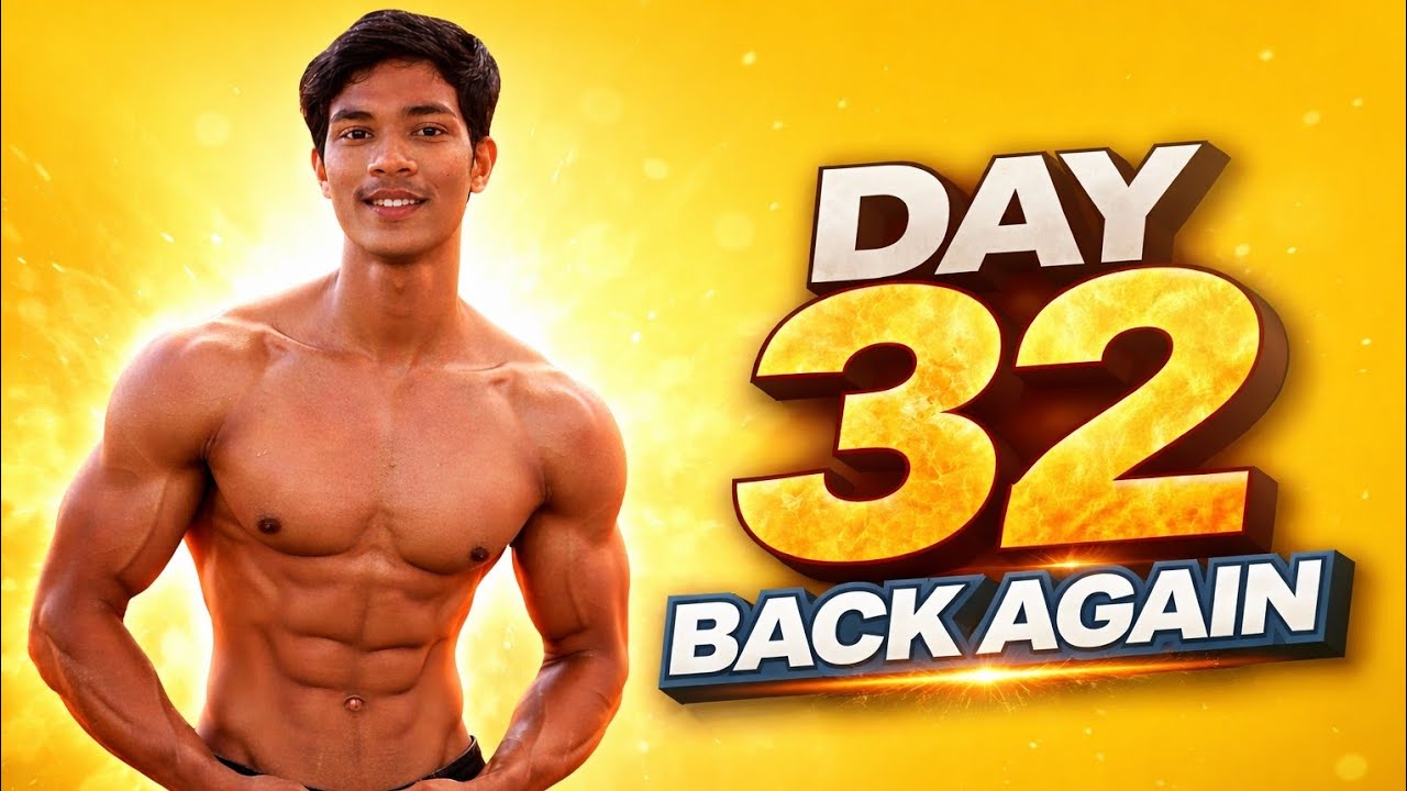 32 Days Natural Body Transformation 💪