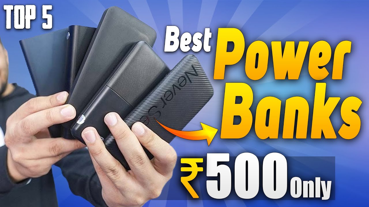 Top 5 best power bank under 500 in india 2025 |⚡| power banks under 500 2025 in india💥