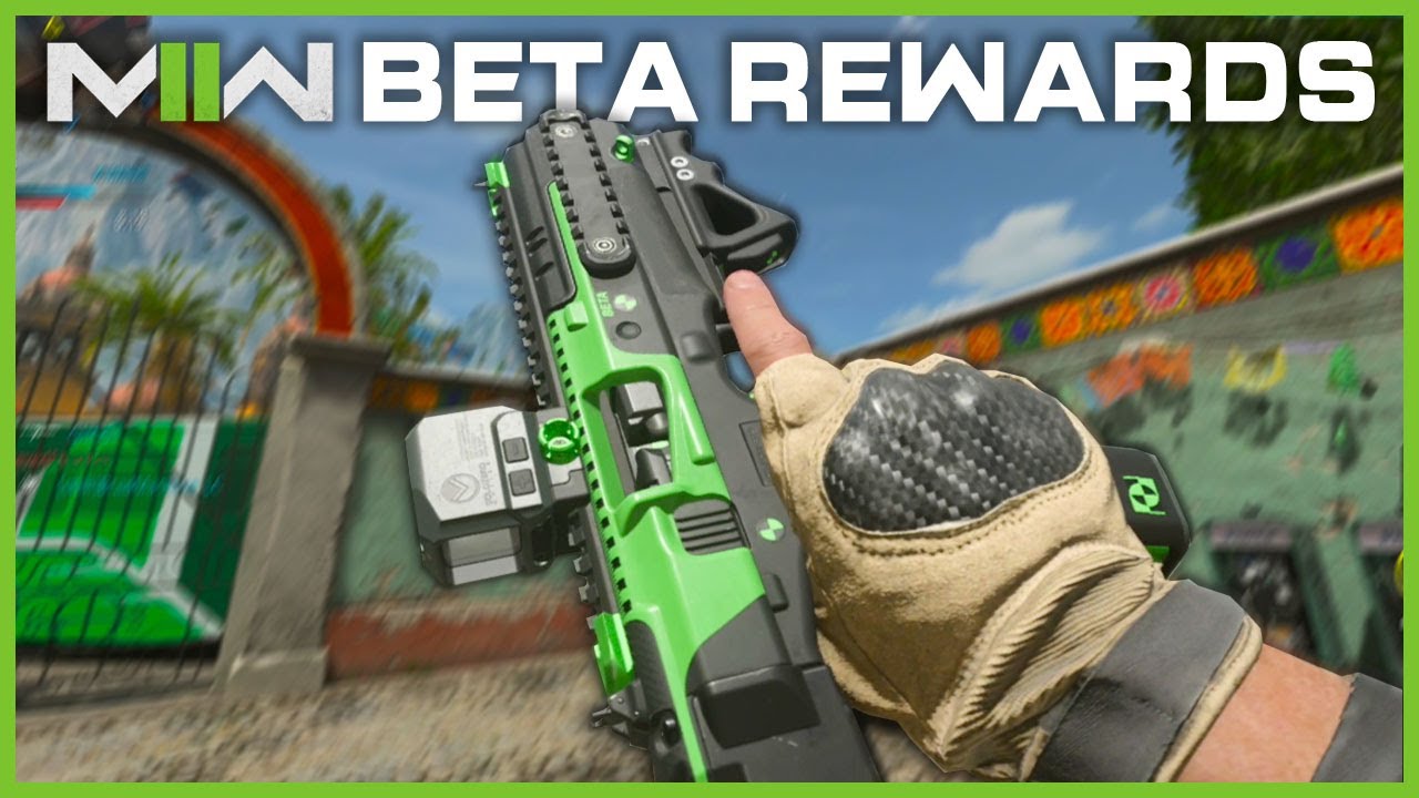 SHOWCASE of ALL MW2 BETA REWARDS Week 1 | &lsquo;Side Impact&rsquo; X13 Pistol Blueprint Modern Warfare 2